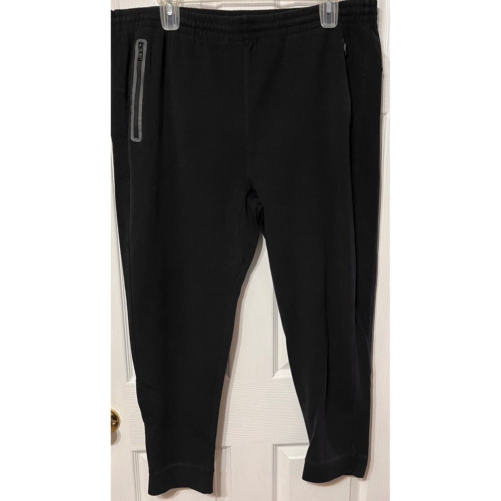Old Navy Active Dynamic Fleece Joggers Black XXXL 4-Way Stretch Training Pants